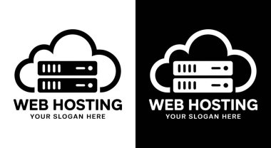 Şirketlere, web servis sağlayıcılarına ve bulut teknolojisi şirketlerine ev sahipliği yapmak için tasarlanmış çok yönlü bir logo şablonu. Güvenilirlik, hız ve dijital yenilikleri ileten modern, teknolojiden esinlenilmiş bir tasarım..
