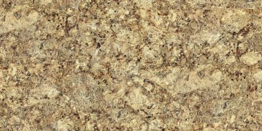 Altın-kahverengi mermer döşeme arka planı, paslı yakın yüzeyi olan ağır kaba taş, lav kaynaklı çok renkli doğal krater, seramik fayanslar için tasarım..