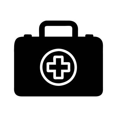 İçinde bandajlar, gazlı bez ve antiseptikler bulunan ilk yardım çantası..