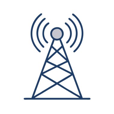 radyo kulesi simge vektör