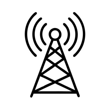 radyo kulesi simge vektör