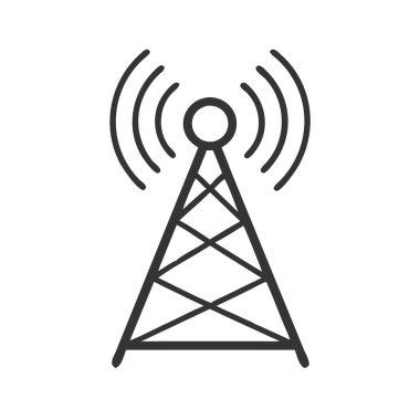 radyo kulesi simge vektör