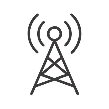 radyo kulesi simge vektör