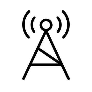 radyo kulesi simge vektör