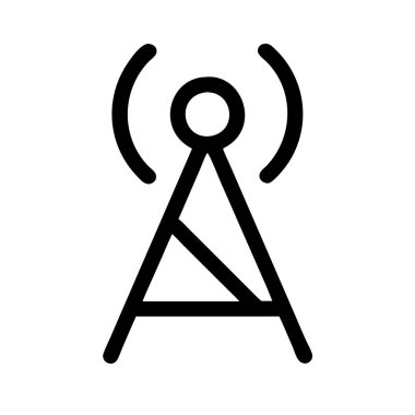 radyo kulesi simge vektör