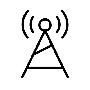 radyo kulesi simge vektör