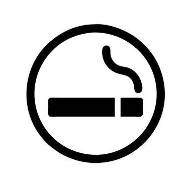 Beyaz arkaplanda izole edilmiş Papieros simgesi vektör çizimi.