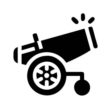 Top siluet vektör simgesi.