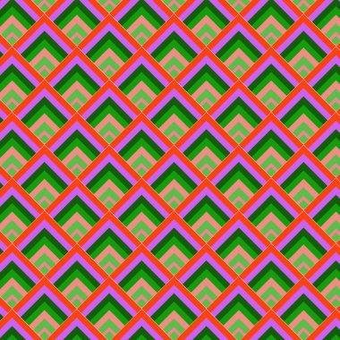 Geleneksel Tekrarlama Motifi ve Vektör Biçiminde Simetrik Dekoratif Tasarım ile Geometrik Kusursuz Çember Deseni