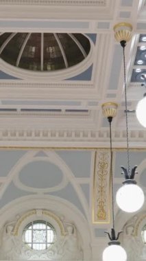 Victoria Adası, British Columbia Parlamento Evi, 1893 'te inşa edilen tarihi Parlamento Binası Parlamento Kâtibi. Vancouver, Kanada, 12.10.2024