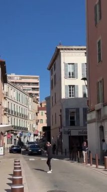 Croisette, Promenade de la Croisette, Boulevard de la Vidom, Cannes sahil limanı Fransa Cannes 11.01.2024
