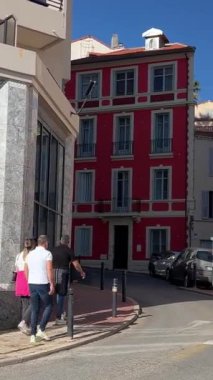 Croisette, Promenade de la Croisette, Boulevard de la Vidom, Cannes sahil limanı Fransa Cannes 11.01.2024