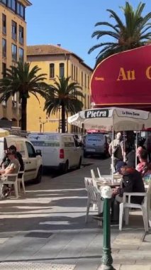 Napolyon 'un doğduğu yer Napolyon Korsika adası Fransa Ajaccio 11.2024