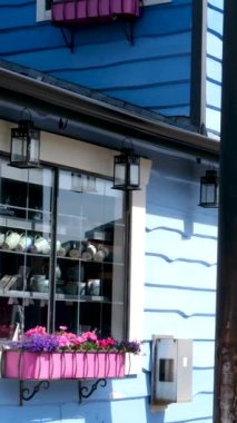 Balıkçılar Vancouver Adası Victoria. Britanya Kolombiyası Kanada. Balıkçılar İskelesindeki Tekne Evleri