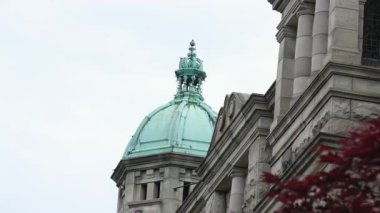 Victoria, BC, Victoria, British Columbia, Kanada 'daki British Columbia Parlamento Binası' nda tarihi hükümet binası. 02.24.2025