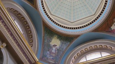 Victoria, BC, Victoria, British Columbia, Kanada 'daki British Columbia Parlamento Binası' nda tarihi hükümet binası. 02.24.2025