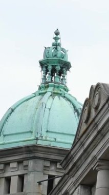 Victoria, BC, Victoria, British Columbia, Kanada 'daki British Columbia Parlamento Binası' nda tarihi hükümet binası. 02.24.2025