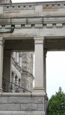 Victoria, BC, Victoria, British Columbia, Kanada 'daki British Columbia Parlamento Binası' nda tarihi hükümet binası. 02.24.2025