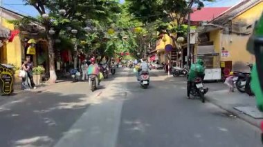 Motosiklet kaçırma sokak motosikletleri Hoi Bir Vietnam Hoi 05.05.2025