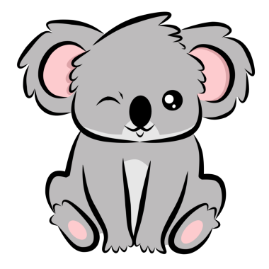 Şirin Koala Çizgi Film Karakteri