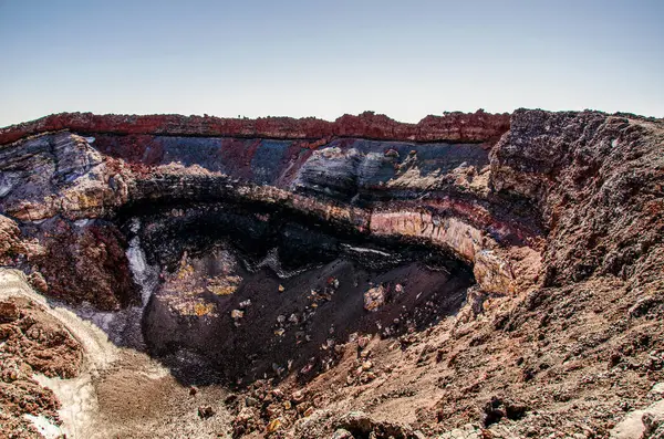 Orodruin, Kıyamet Dağı, Ngauruhoe volkanı krateri, Tongariro Ulusal Parkı, Yeni Zelanda