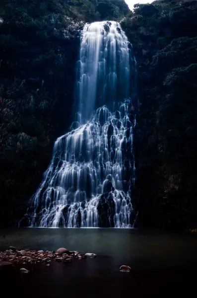 Ormanda şelale, Karekare Şelalesi, Yeni Zelanda