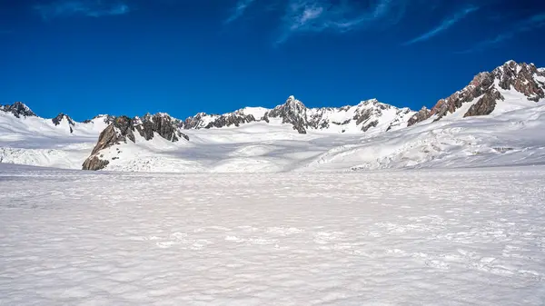 Tasman buzulu inişi, Aoraki Dağı, Cook Ulusal Parkı, Yeni Zelanda