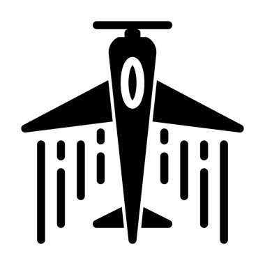 Kabartma biçimli düzlem simgesinin tasarım çizimi. Kullanıcı Arayüzü, mobil tasarım, web tasarımı vb..