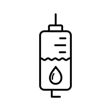 Tıbbın ana hatlarıyla ilgili bir ikon. Hastaneler, hastalar, ilaçlar, eczaneler, hemşireler, reçeteler ve tıbbi raporlar. Vektör illüstrasyonu