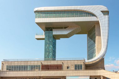 Güney ve Kuzey Kore sınırında bulunan Gangwan-do DMZ barış gözlemevi
