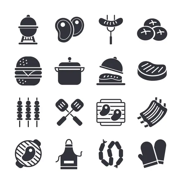 Barbekü Vektörü İllüstrasyonu, Basit Tasarım