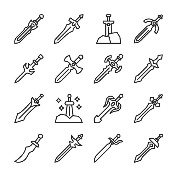 Fantezi Kılıç Vektör Çizimi, Basit Tasarım