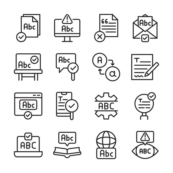 Grammar Vektör İllüstrasyonu, Basit Tasarım