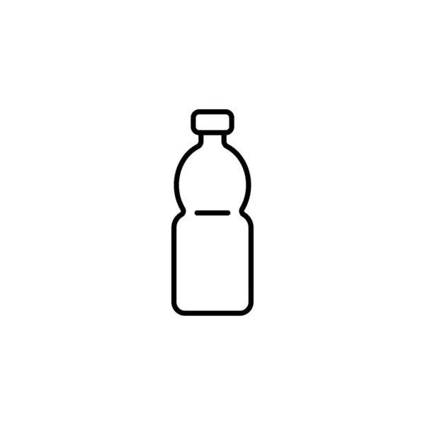 şişe simgesi vektör illüstrasyonu