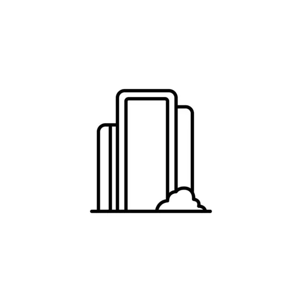 Şeffaf bir arkaplanda vektör illüstrasyonu oluşturuyorum. Birinci kalite semboller. Konsept ve grafik tasarım için ince çizgi simgesi.