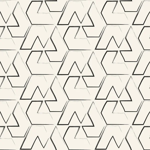 Seamless Pattern Modern Stylish Abstract Texture Repeating Geometric Tiles — Stock Photo, Image