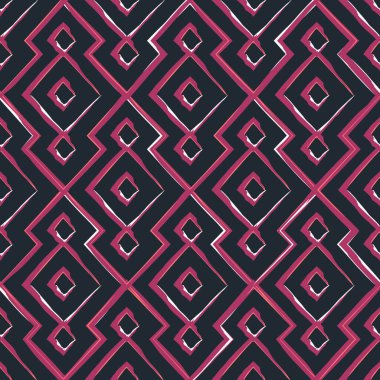 Kusursuz desen. Modern stil soyut doku. Tekrarlanan geometrik fayanslar