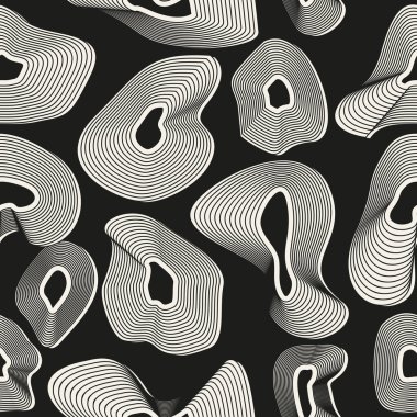 Kusursuz desen. Modern stil soyut doku. Tekrarlanan geometrik fayanslar