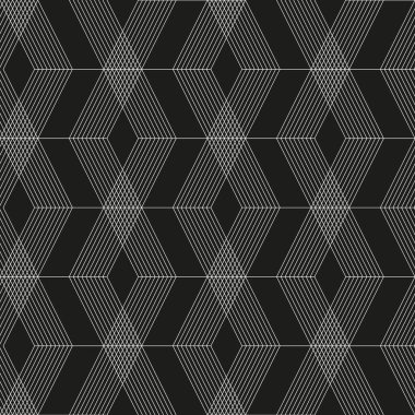 Kusursuz desen. Modern stil soyut doku. Tekrarlanan geometrik fayanslar