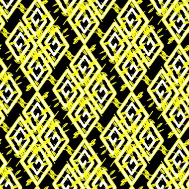 Kusursuz desen. Modern stil soyut doku. Tekrarlanan geometrik fayanslar