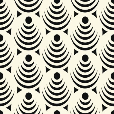 Kusursuz desen. Modern stil soyut doku. Tekrarlanan geometrik fayanslar