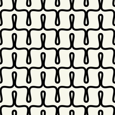 Kusursuz desen. Modern stil soyut doku. Tekrarlanan geometrik fayanslar