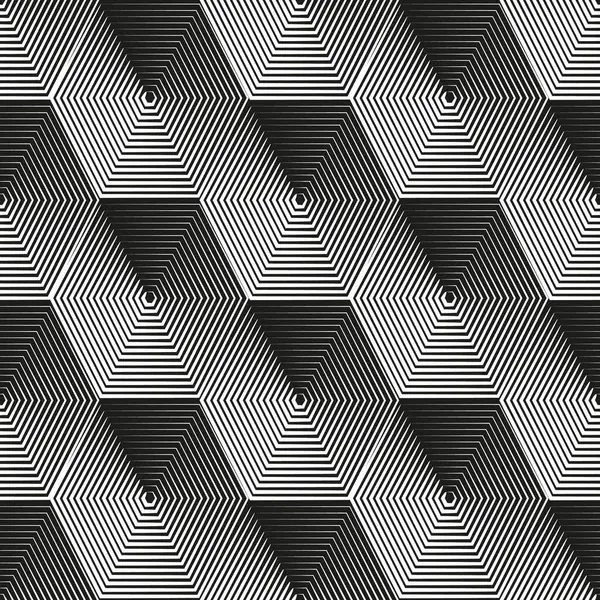 Seamless Pattern Modern Stylish Abstract Texture Repeating Geometric Tiles — Stock Photo, Image