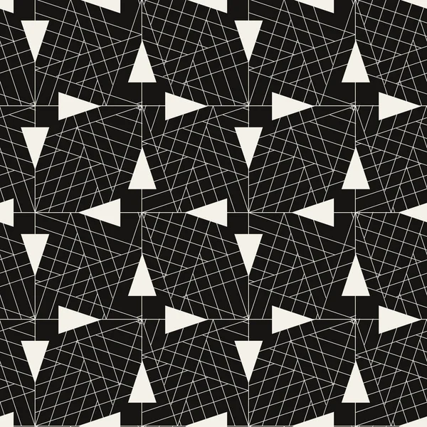 无缝图案 现代风格的抽象纹理 重复几何图形瓷砖 — 图库照片