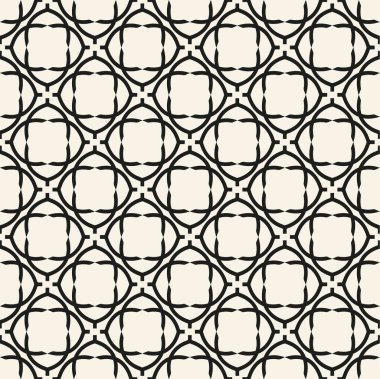 Vektör dikişsiz desen. Arap tarzında modern stil desen. Doğrusal desen.