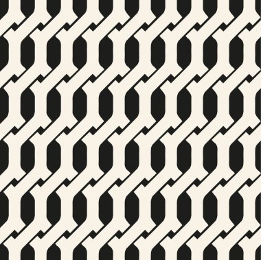 Anahtar şekilli biçimlendirilmiş ızgaralı vektörsüz desen. Modern stil dokusu.