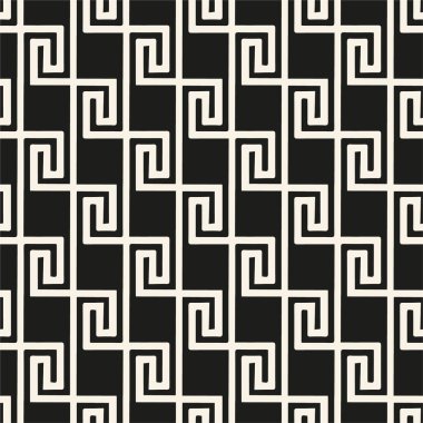 Bukleli vektör geometrik kusursuz desen. Modern stil dokusu.