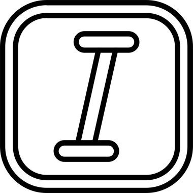 Modern b 'nin vektör illüstrasyonu