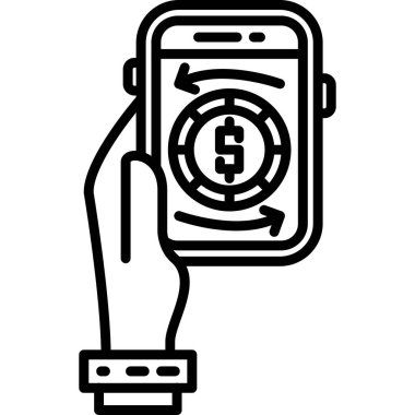 para cep telefonu simgesi