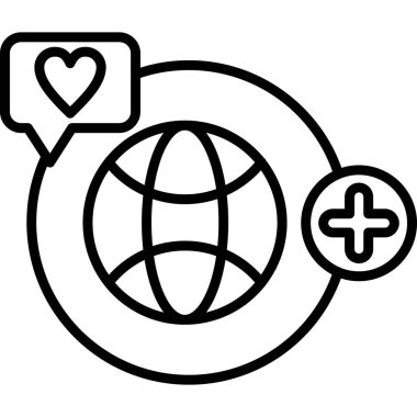 Genel konum simgesi, özet biçimi